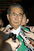 石原知事が首相に抗議