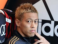 パルマ戦出場機会なしの本田圭佑