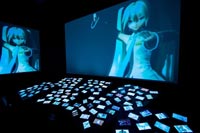 「LOVE展」に出展された「初音ミク」