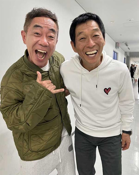 木梨憲武と明石家さんま